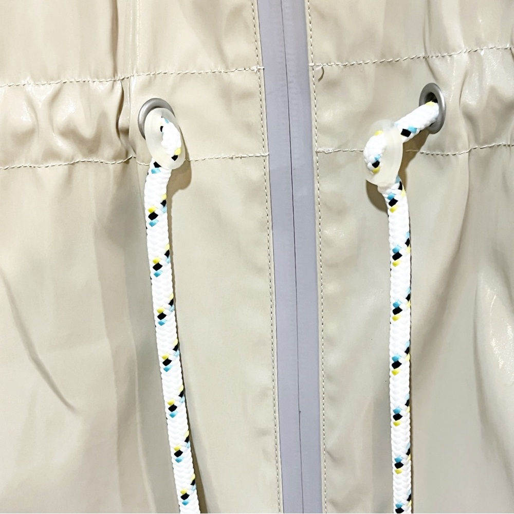 MICHI ARES GLOSS HIGH COLLAR UTILITY JACKET. LUXURY PERFORMANCE ATHLETIC WEAR. - Picture 12 of 16